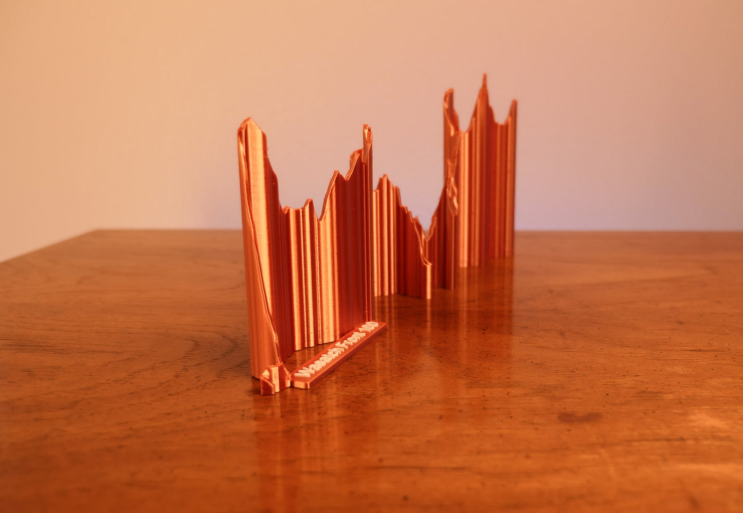 Wasatch Front 100 Mile Endurance Run Sculpture - Trail Style