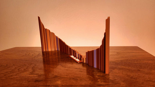 Grand Canyon Rim to Rim Trail Sculpture - North Kaibab to Bright Angel