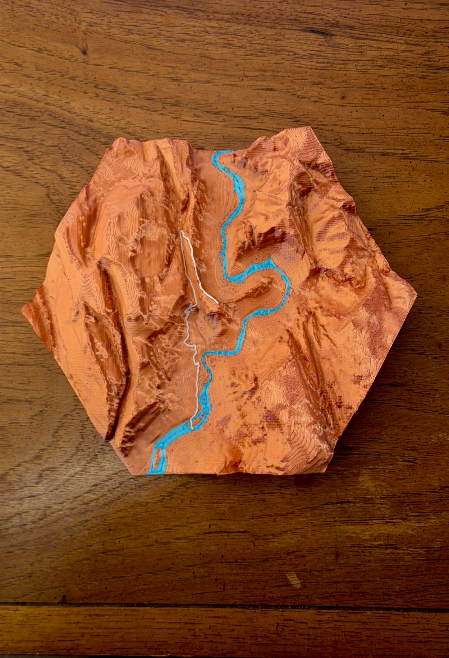Angels Landing Topo Sculpture