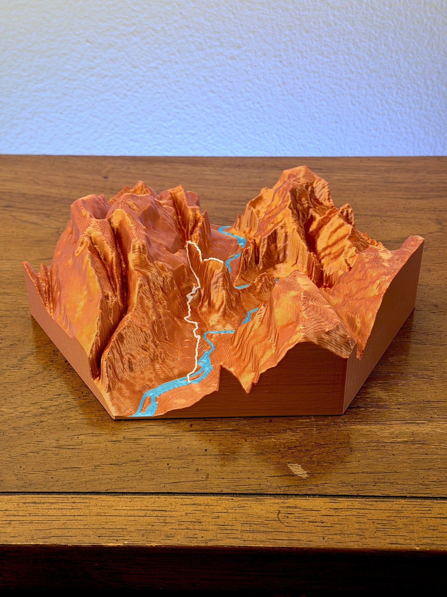 Angels Landing Topo Sculpture
