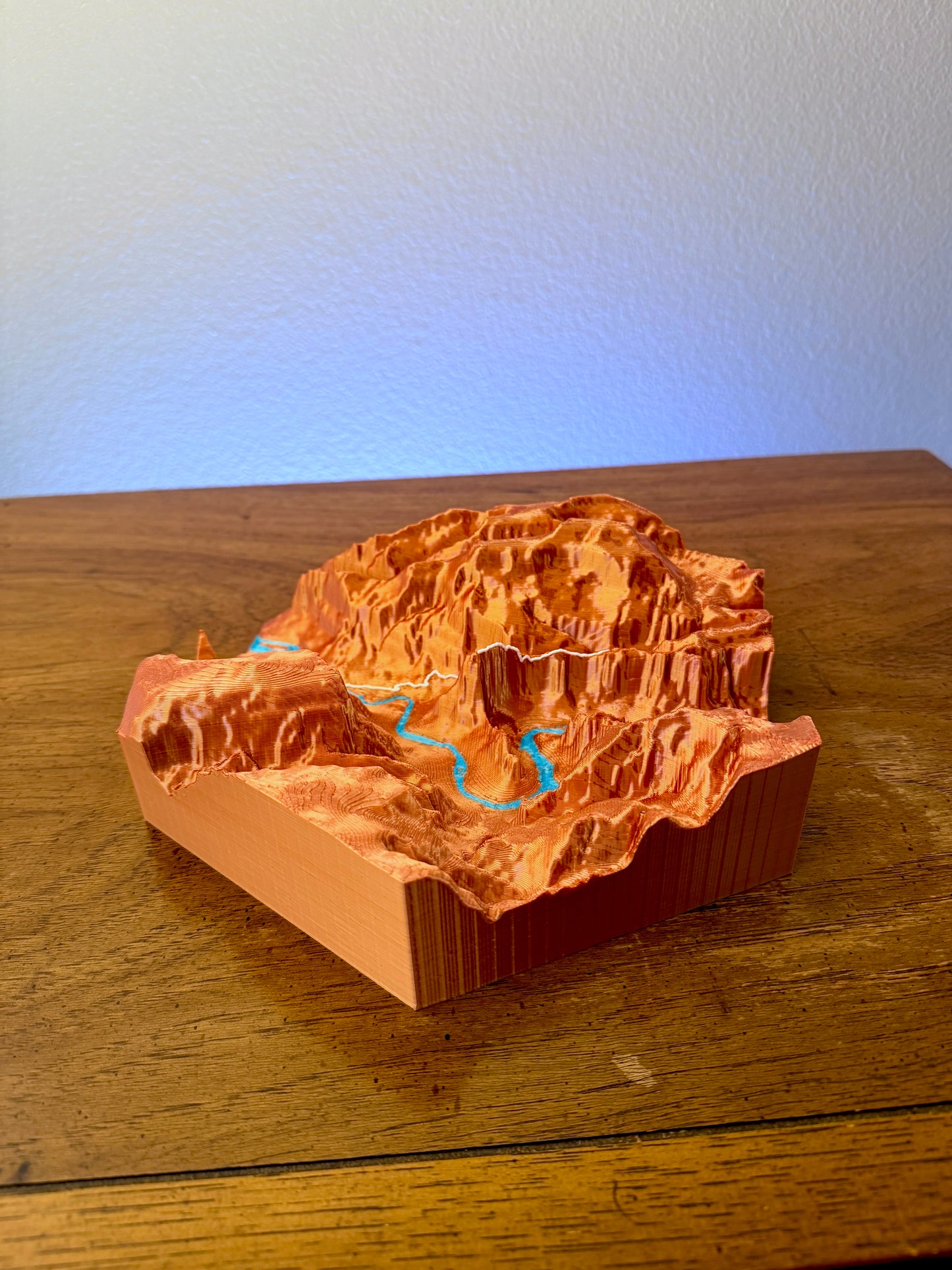 Angels Landing Topo Sculpture