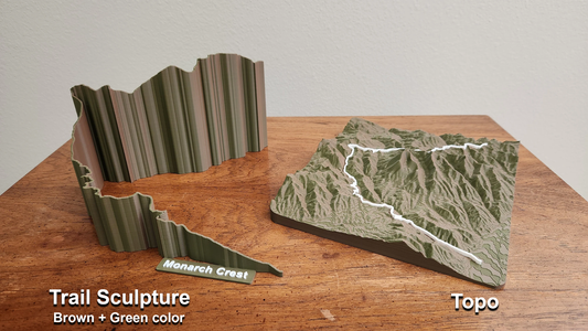 Black Canyon Ultra 100k - Trail Sculpture